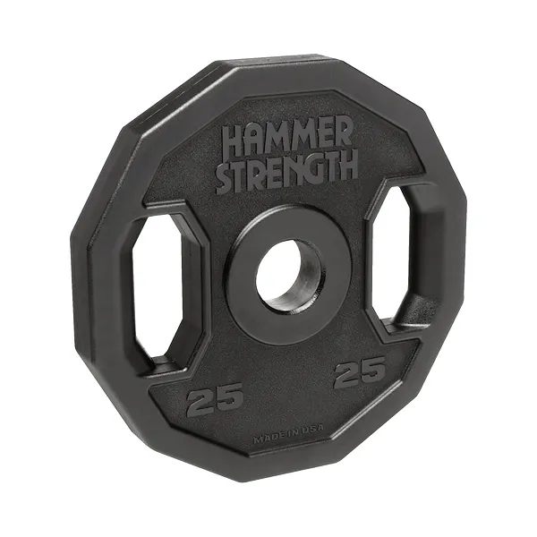 Hammer Strength 12-Side Urethane Olympic Plates