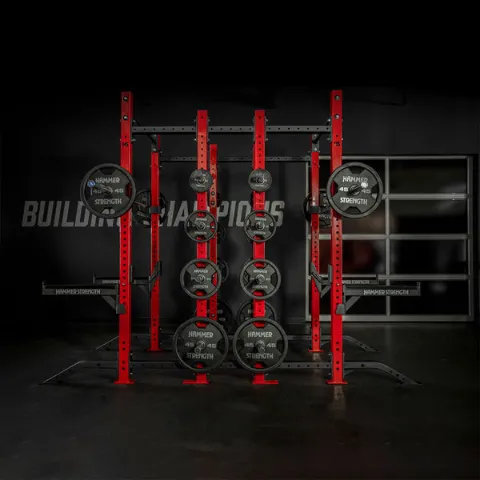 Hammer Strength HD Athletic NX Half Half Combo Rack