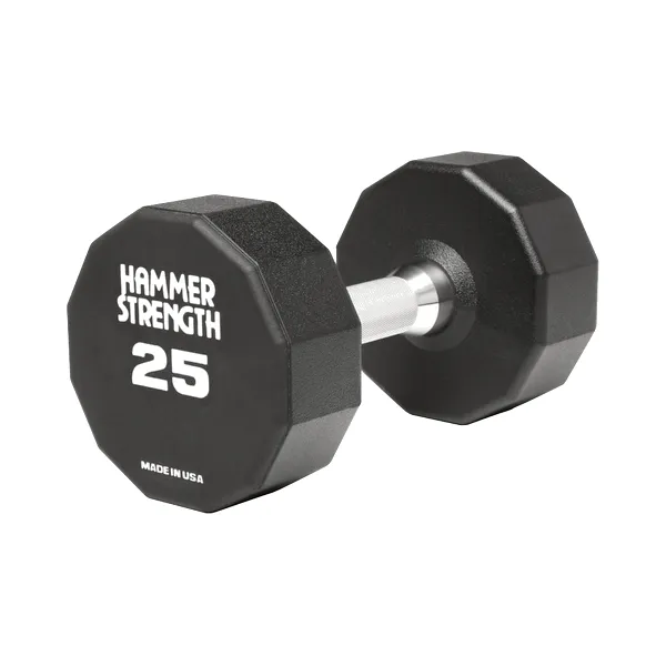 Hammer Strength HS 12-Sided Urethane Dumbbells