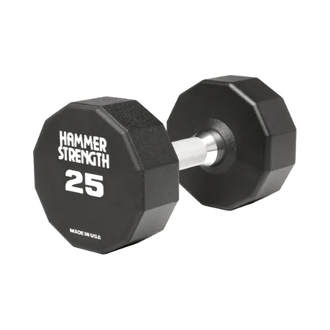 Hammer Strength HS 12-Sided Urethane Dumbbells