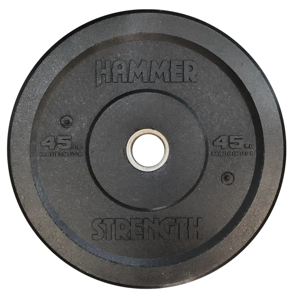 Hammer Strength Recycled Rubber Bumper Plates