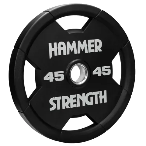 Hammer Strength Round Urethane Olympic Plates