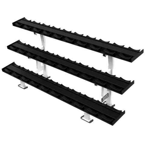 Hammer Strength Three Tier Dumbbell Rack