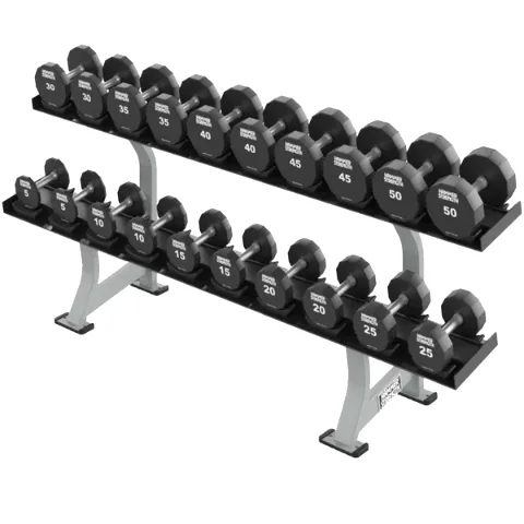 Hammer Strength Two Tier Dumbbell Rack