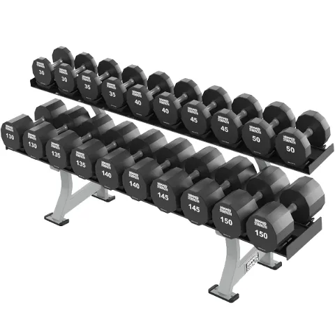 Hammer Strength Two Tier XL Dumbbell Rack