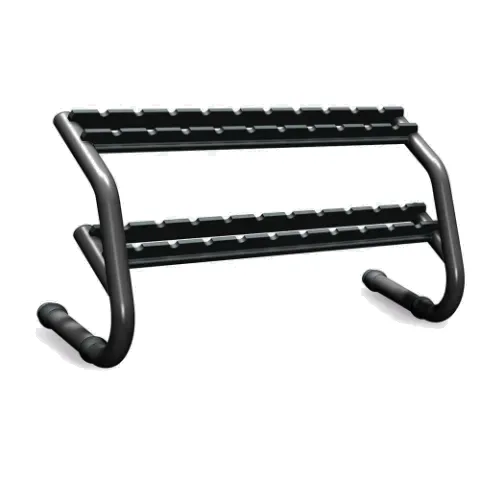 Technogym Chrome Dumbbell Rack
