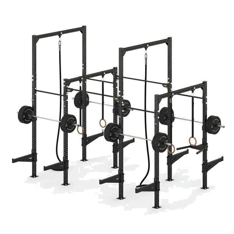 Technogym Floor High–Low Rig Four Bay – Deep