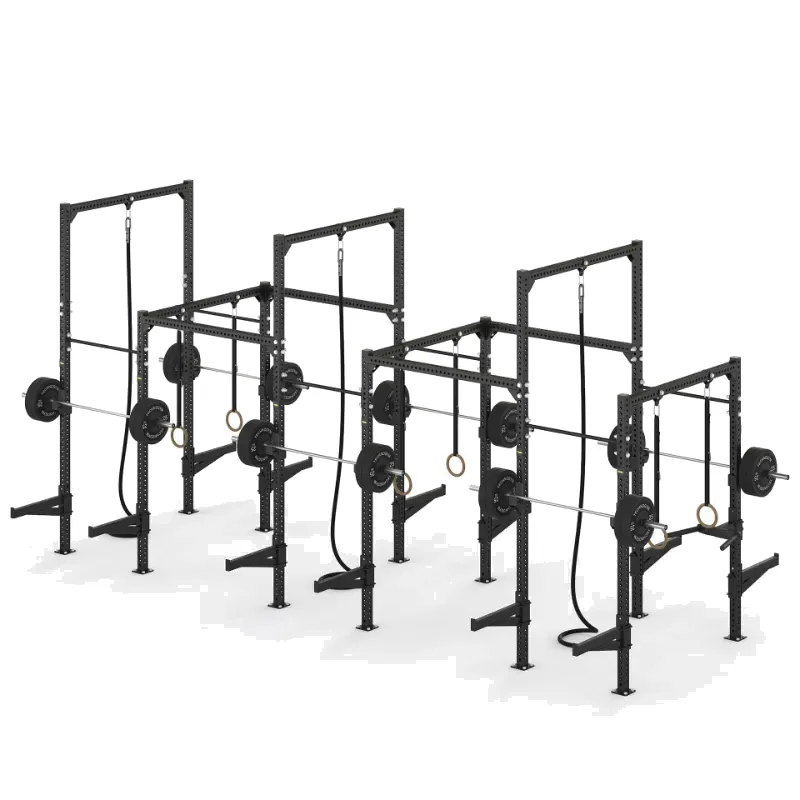 Technogym Floor High–Low Rig Six Bay – Deep