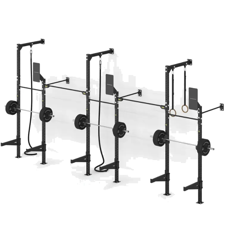 Technogym Wall High–Low Rig Three Bay – Compact