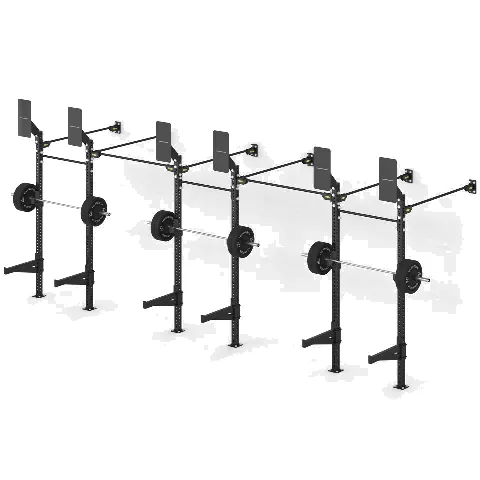 Technogym Wall Low Rig Three Bay – Deep